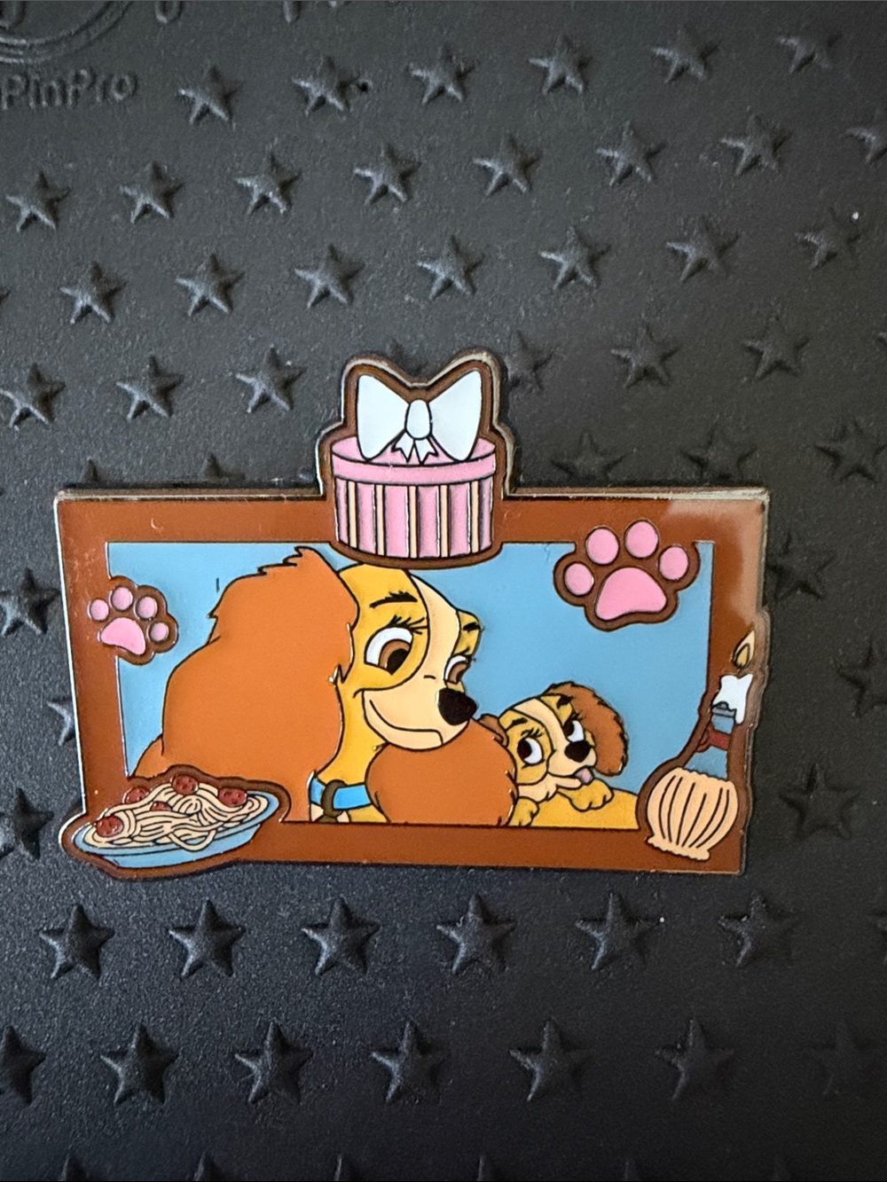 Disney Loungefly Lady & Tramp Enamel Pin